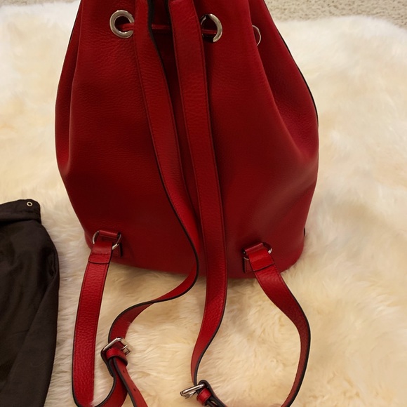 Gucci Soho Leather Drawstring Backpack - Picture 3 of 7